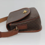 Celine Vintage Macadam Shoulder Bag Canvas and Leather - image 4