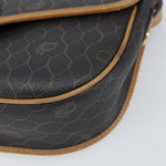 Christian Dior Vintage Honeycomb Shoulder Bag Canvas and Leather - image 8