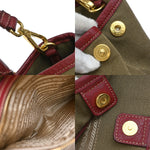 Prada Logo Convertible Tote Canvas with Leather Medium - image 12