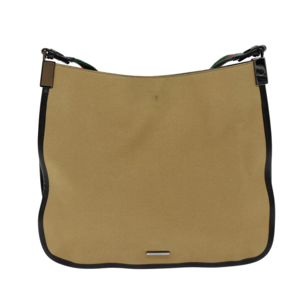 Gucci Vintage Shoulder Bag Canvas - image 1