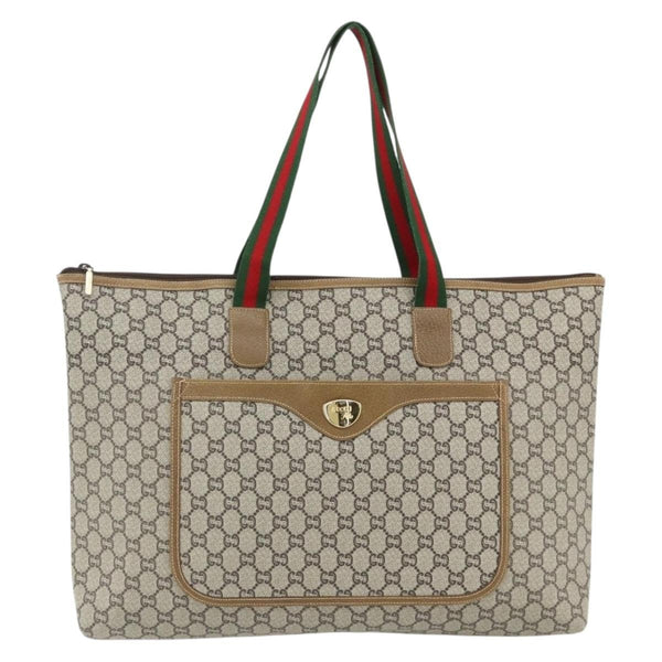 Gucci GG supreme tote bag Canvas - image 1