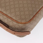 Celine Vintage Macadam Shoulder Bag Canvas and Leather - image 11