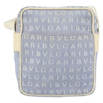 Bvlgari Logomania Shoulder Bag Canvas with Leather - image 1