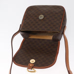 Celine Vintage Macadam Shoulder Bag Canvas and Leather - image 16