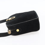 Salvatore Ferragamo Gancini Shoulder Bag Suede - image 3