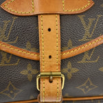 Louis Vuitton Saumur Handbag Monogram Canvas - image 11