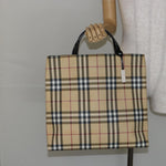 Burberry Nova Check Tote canvas check pattern Small - image 12