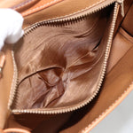 Celine Vintage Macadam Circle Logo Shoulder Bag Canvas and Leather - image 18