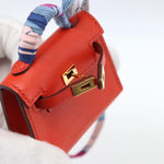 Hermes Kelly Twilly Bag Charm Leather - image 19