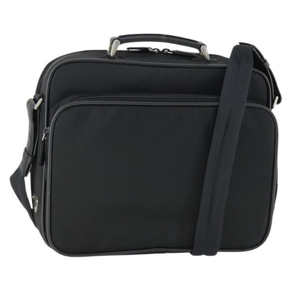 Prada Convertible Front Pocket Briefcase Tessuto with Saffiano Leather - image 1