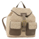 Salvatore Ferragamo Gancini Backpack Canvas - image 13
