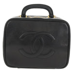 Chanel Vintage Timeless Zip Around Vanity Case Caviar Small - image 19