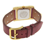 Hermes Medor Quartz Watch Plated Metal and Leather 23 - image 2