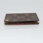 Louis Vuitton Porte Cartes Pression Card Case Monogram Canvas - image 12