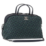 Chanel Convertible Chain Bowler Bag Woven Calfskin Small - image 20