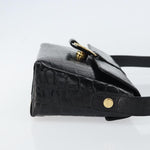 Salvatore Ferragamo Vala Shoulder Bag Embossed Leather - image 3