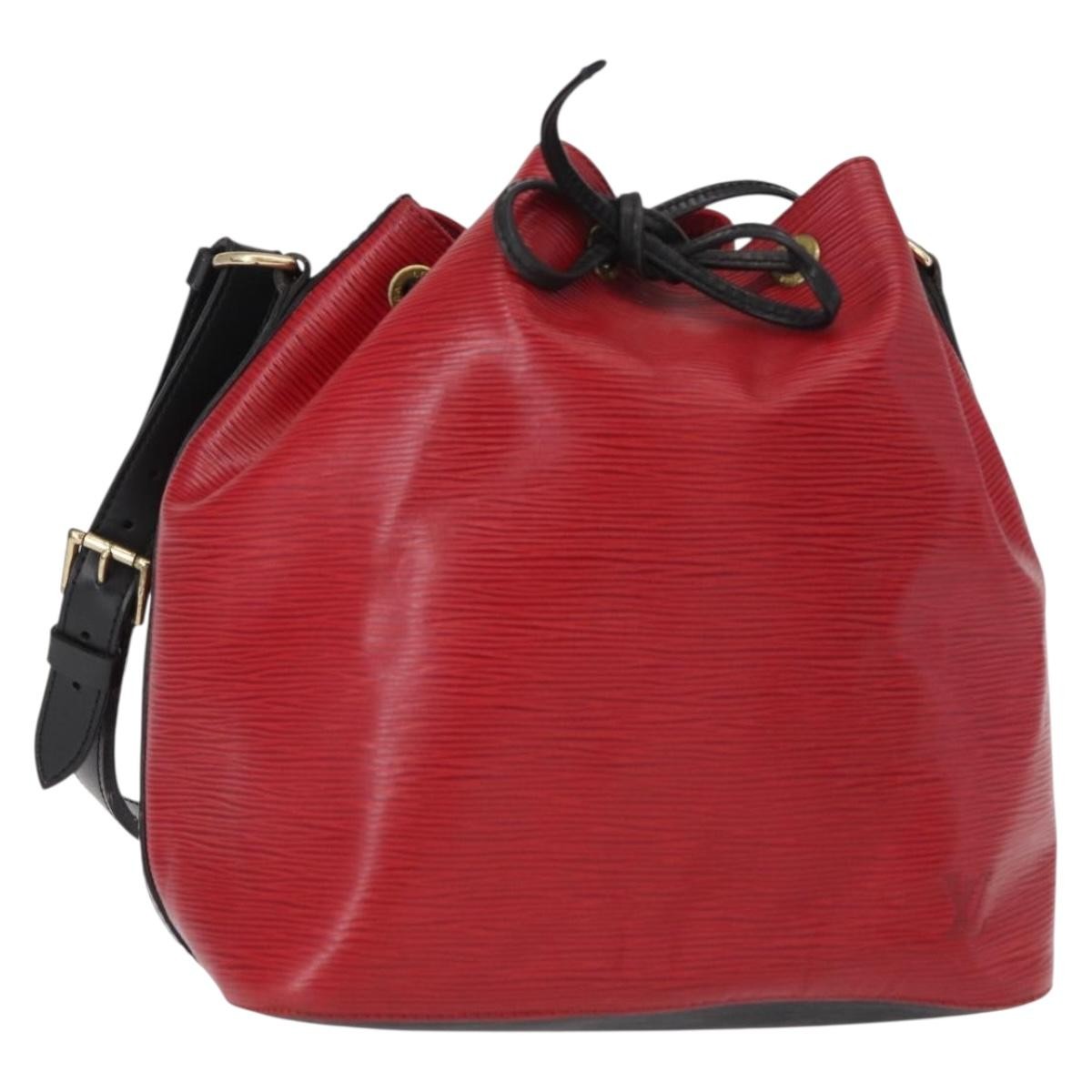 Louis Vuitton Bicolor Petit Noe Handbag Epi Leather - image 1