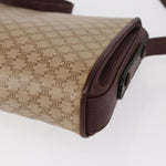 Celine Vintage Macadam Shoulder Bag Canvas and Leather - image 9