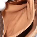 Celine Vintage Macadam Shoulder Bag Canvas and Leather - image 20