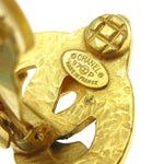 Chanel CC logo heart Gold-plated - image 4