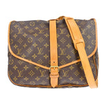 Louis Vuitton Saumur Handbag Monogram Canvas 35 - image 1