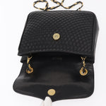 Bally Vintage Chain Shoulder Bag Quilted Leather - image 17