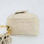 Chanel Vintage Front Pocket Camera Bag Quilted Lambskin Small - image 4