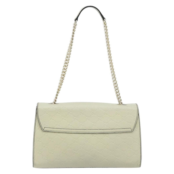 Gucci Emily Chain Flap Bag Guccissima Leather Medium