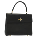 Celine Vintage Convertible Turnlock Top Handle Bag Leather Medium - image 1