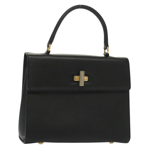 Celine Vintage Convertible Turnlock Top Handle Bag Leather Medium - image 1