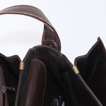 Celine Vintage Horse Carriage C Macadam Shoulder Bag Canvas and Leather - image 19