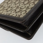 Celine C Sulky Shoulder bag Canvas and Leather - image 11