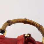 Gucci Vintage Bamboo Backpack Leather Mini - image 16