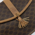 Celine Vintage Macadam Shoulder Bag Canvas and Leather - image 19
