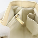 Chanel Vintage Embossed Logo Shoulder Bag Patent - image 13