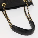 Bally Vintage Chain Shoulder Bag Quilted Leather - image 8