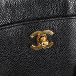 Chanel Vintage CC Lock Pocket Chain Tote Caviar Medium - image 13