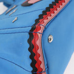 Prada Canapa Convertible Tote Canvas with Applique Mini - image 9