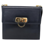 Salvatore Ferragamo Gancini Shoulder Bag Leather - image 18