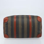 Fendi Vintage Pequin Boston Bag Coated Canvas Medium - image 14