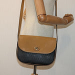 Christian Dior Vintage Honeycomb Shoulder Bag Canvas and Leather - image 13