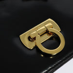 Salvatore Ferragamo Gancini Shoulder Bag Patent Leather - image 12