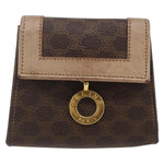 Celine Vintage Macadam Shoulder Bag Canvas and Leather - image 1