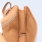 Celine Vintage Macadam Circle Logo Shoulder Bag Canvas and Leather - image 20