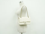Chanel Timeless - Classic Double Flap Bag Quilted Tweed Medium - image 8