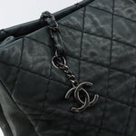 Chanel CC Charm Tote Quilted Iridescent Calfskin Tall - image 18