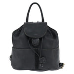 Fendi Logo Flap Drawstring Backpack Leather - image 19