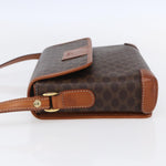 Celine Vintage Macadam Shoulder Bag Canvas and Leather - image 3