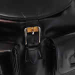 Gucci Vintage Bamboo Backpack Leather - image 13
