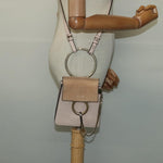 Chloe Faye Crossbody Leather and Suede Medium - image 13